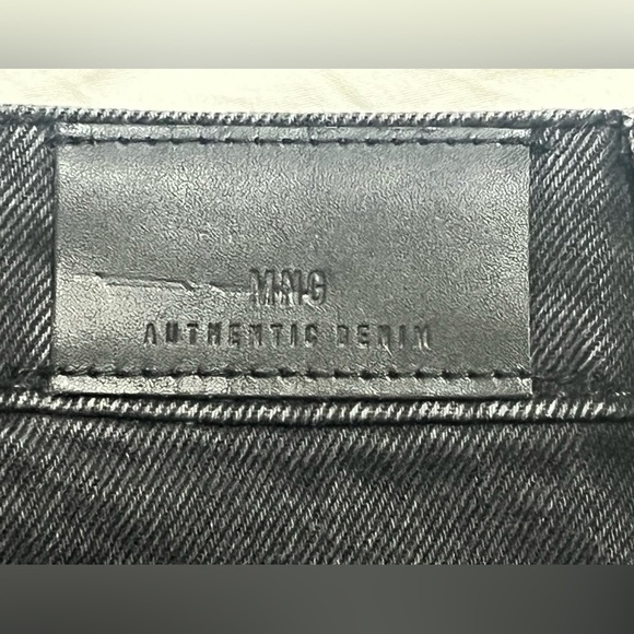 MNG Authentic Denim Women’s Black Denim Skirt Size Medium - Picture 7 of 12